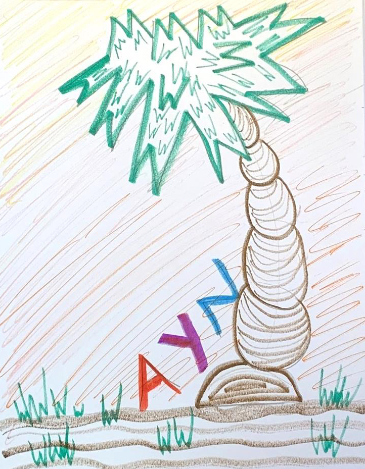 Alphabet Line Drawing 